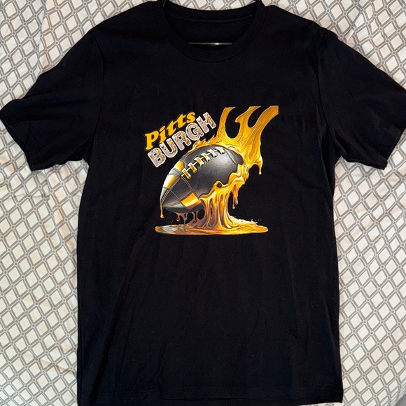 Other - Pittsburgh Football Tee. No tags. EUC. No back hit.